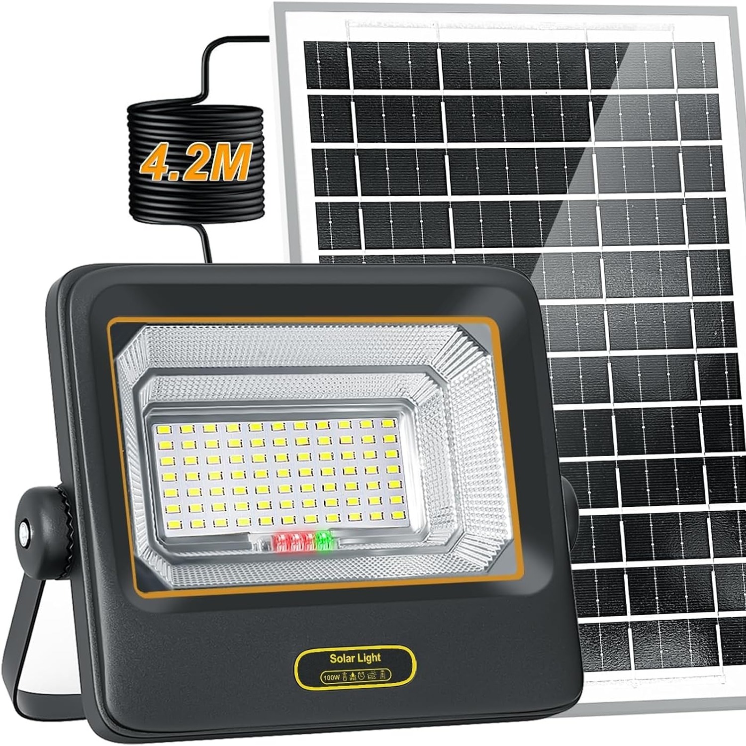 BOSITE Solar Flood Light with Remote: image 9