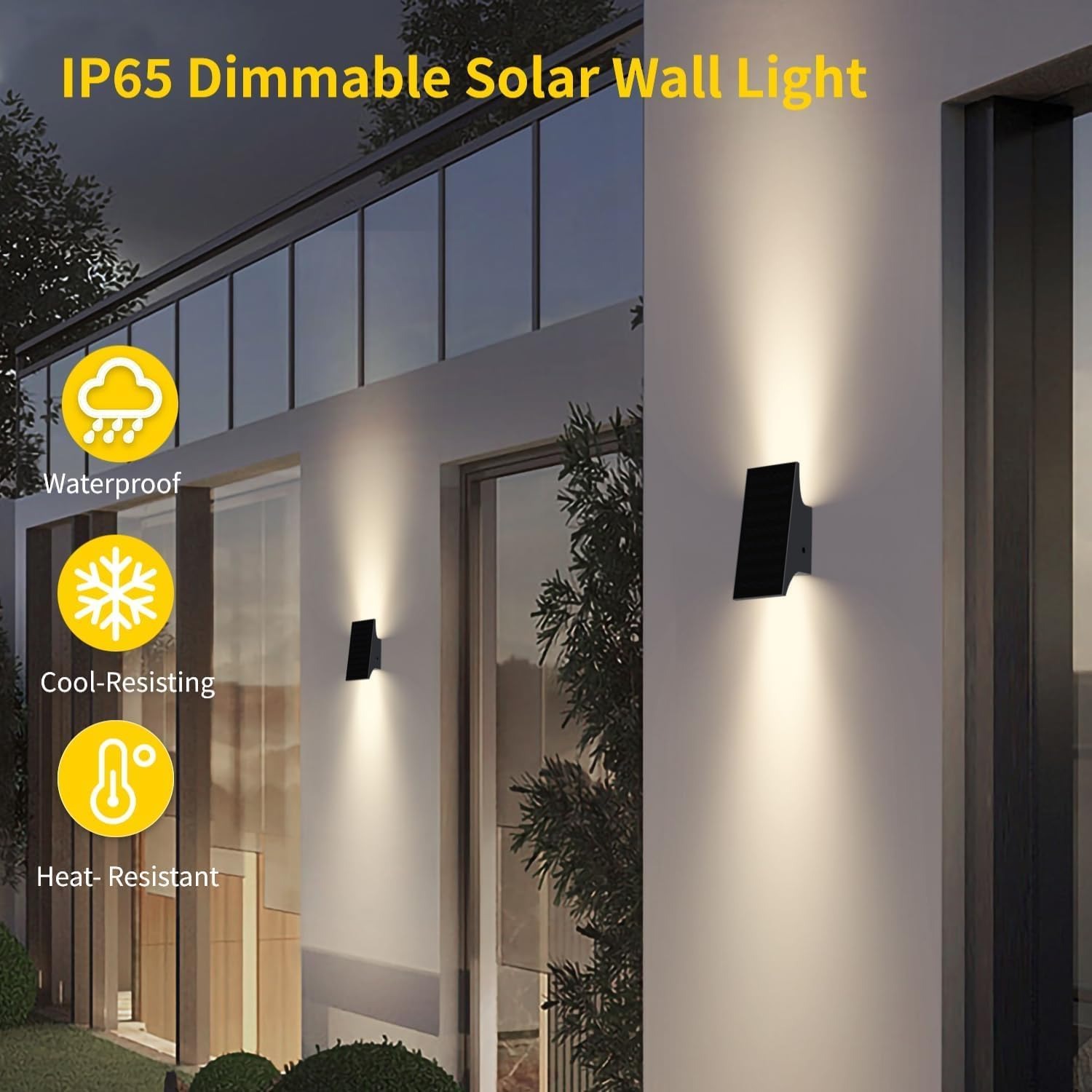 SOTTLOT Solar Up Down Wall Light