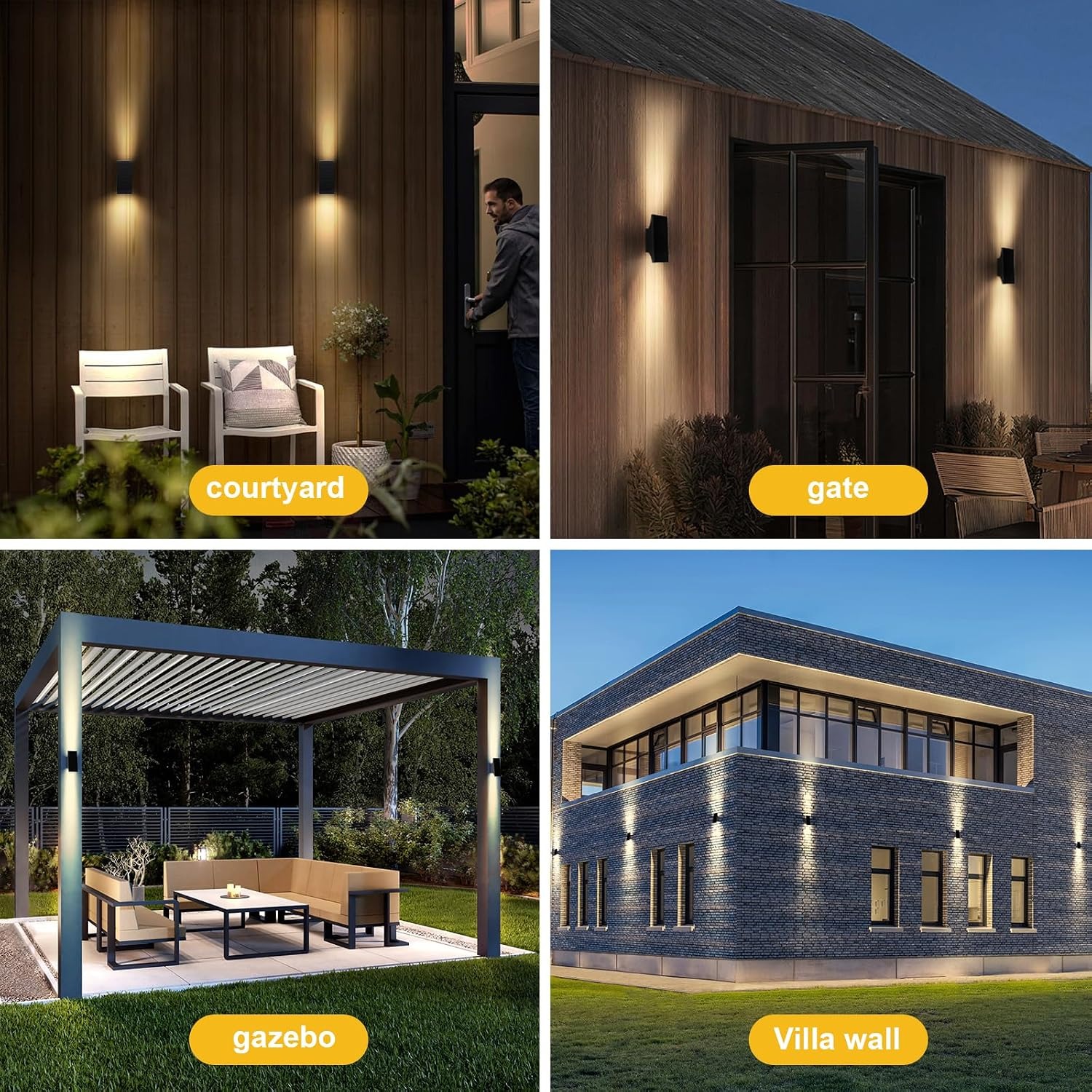 SOTTLOT Solar Up Down Wall Light