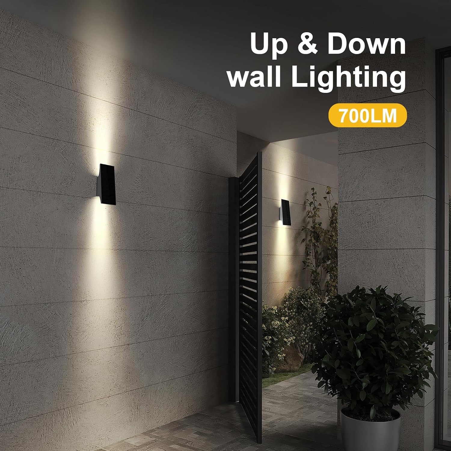 SOTTLOT Solar Up Down Wall Light